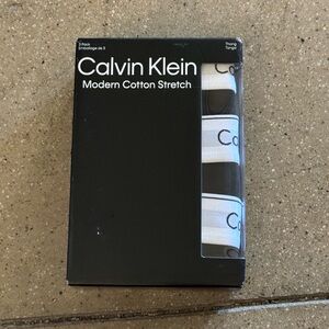 CALVIN KLEIN THONG 3pk